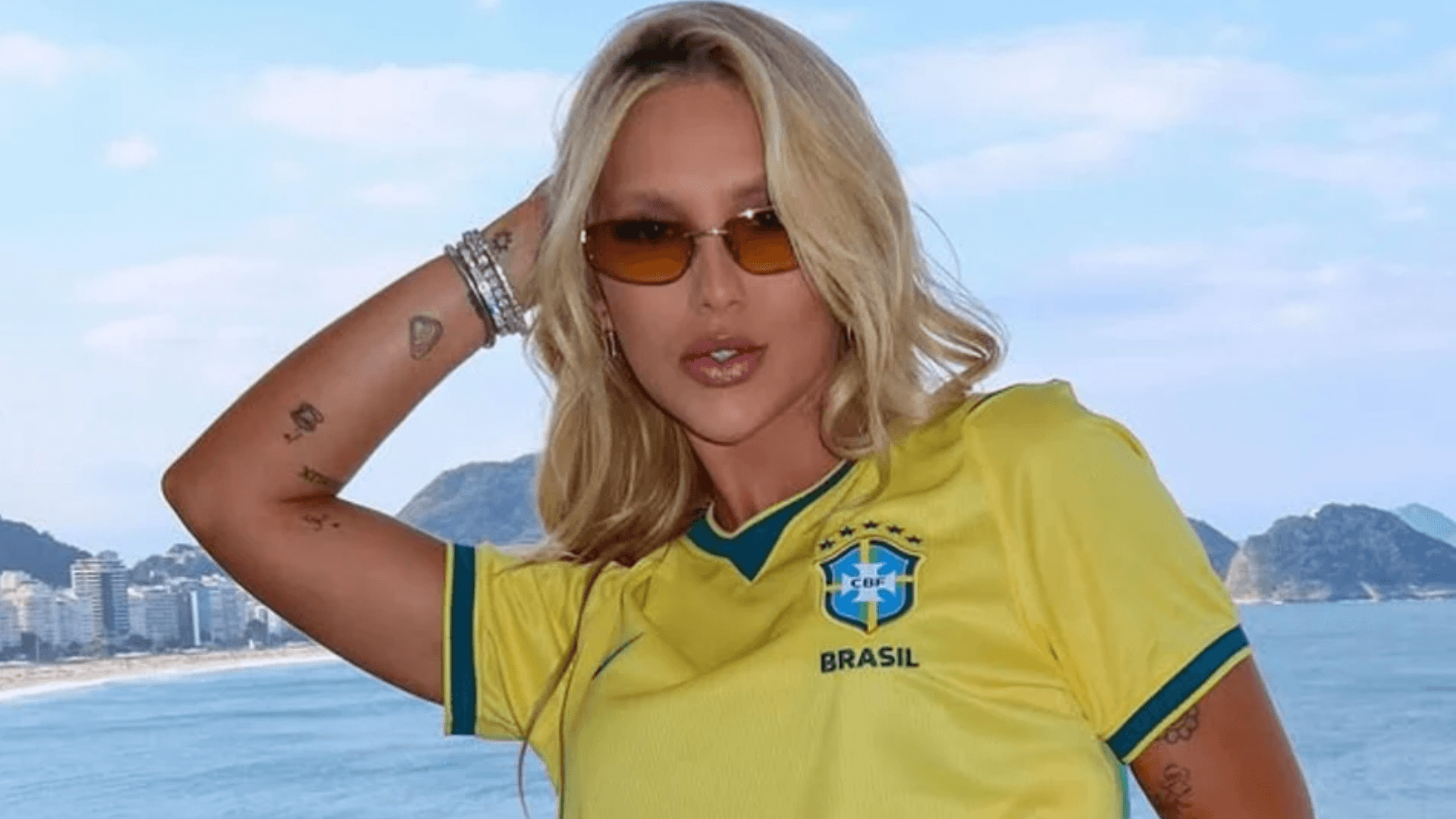 Virginia surge pronta para estreia do Brasil após interação com Vini