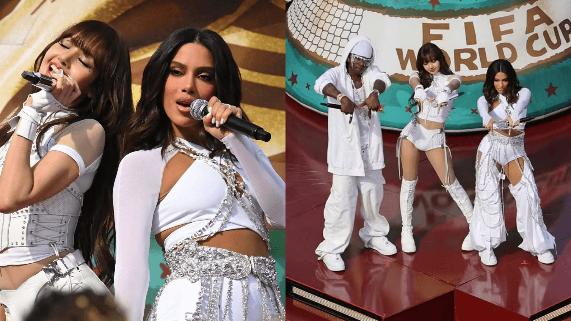 Anitta se apresenta na cerimônia de abertura da Copa do Mundo nos EUA