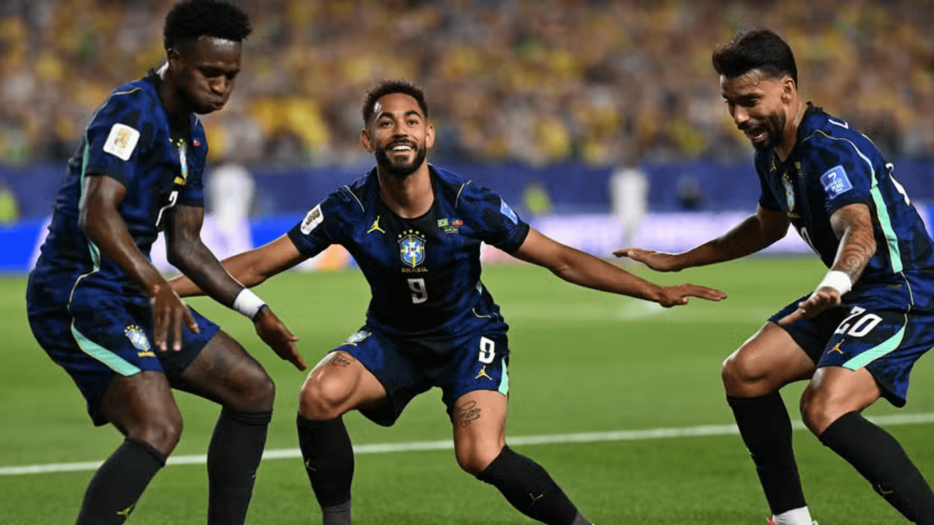 Brasil vence o Haiti por 3 a 0 e assume a liderança do Grupo C na Copa do Mundo