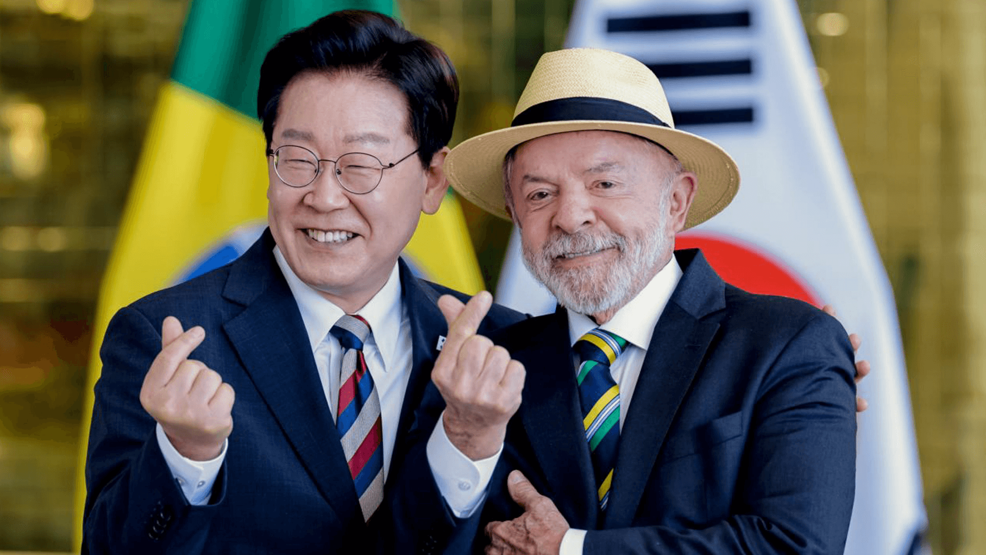 Lula cita doramas e “Guerreiras do K-pop” em encontro com presidente da Coreia do Sul