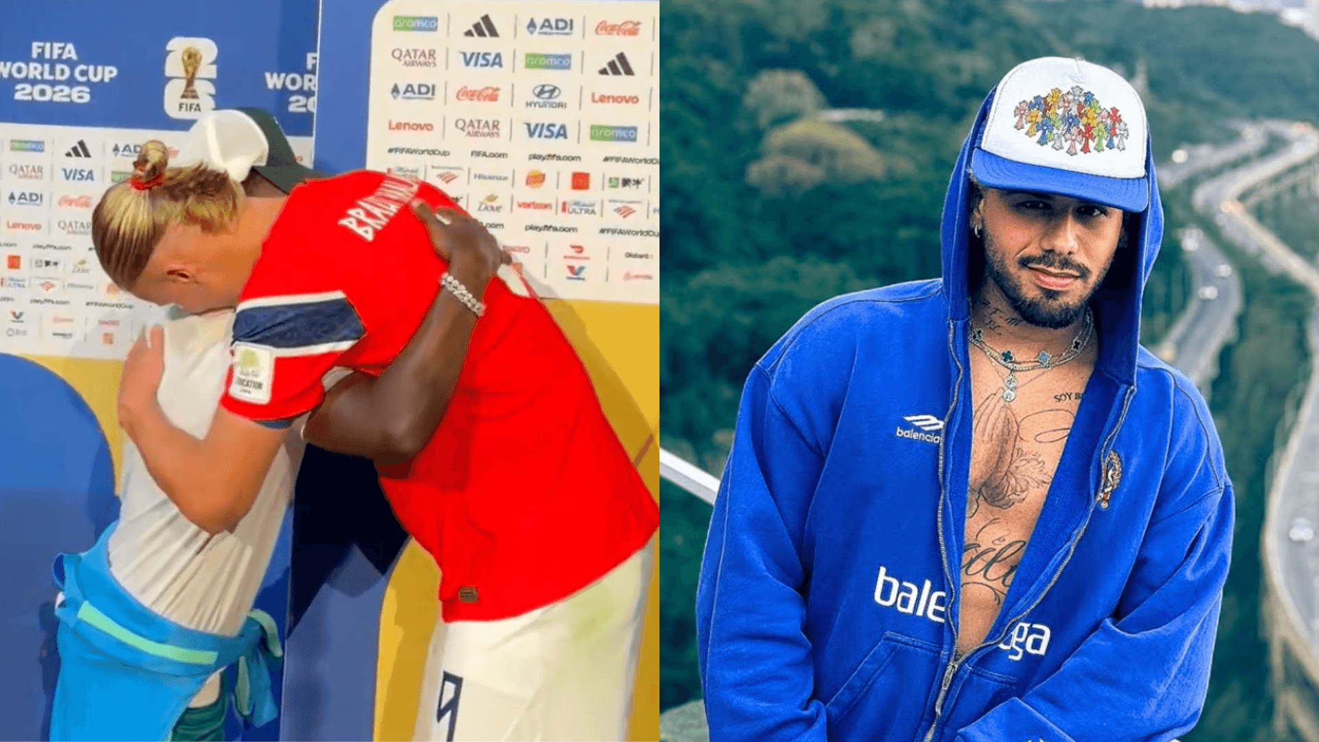 Zé Felipe explode após abraço de Vini Jr em Haaland: “Tomar no c*”