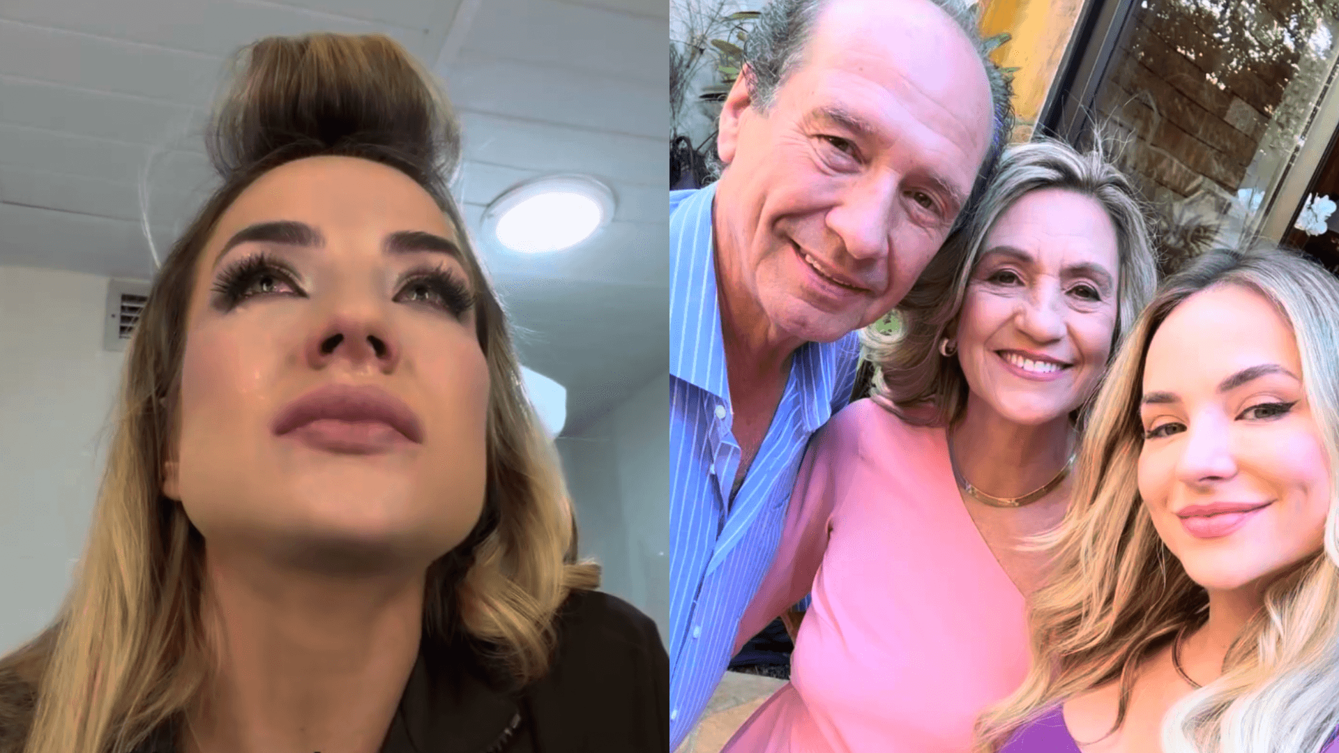 Gabi Martins descobre morte do padrinho antes de show