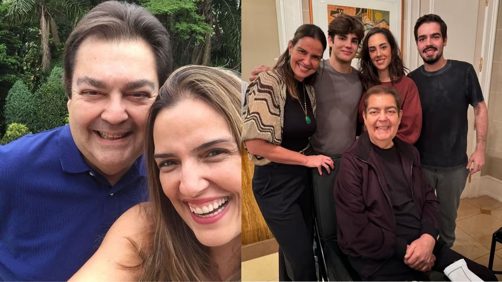 Esposa de Faustão atualiza estado de saúde e revela novo tratamento