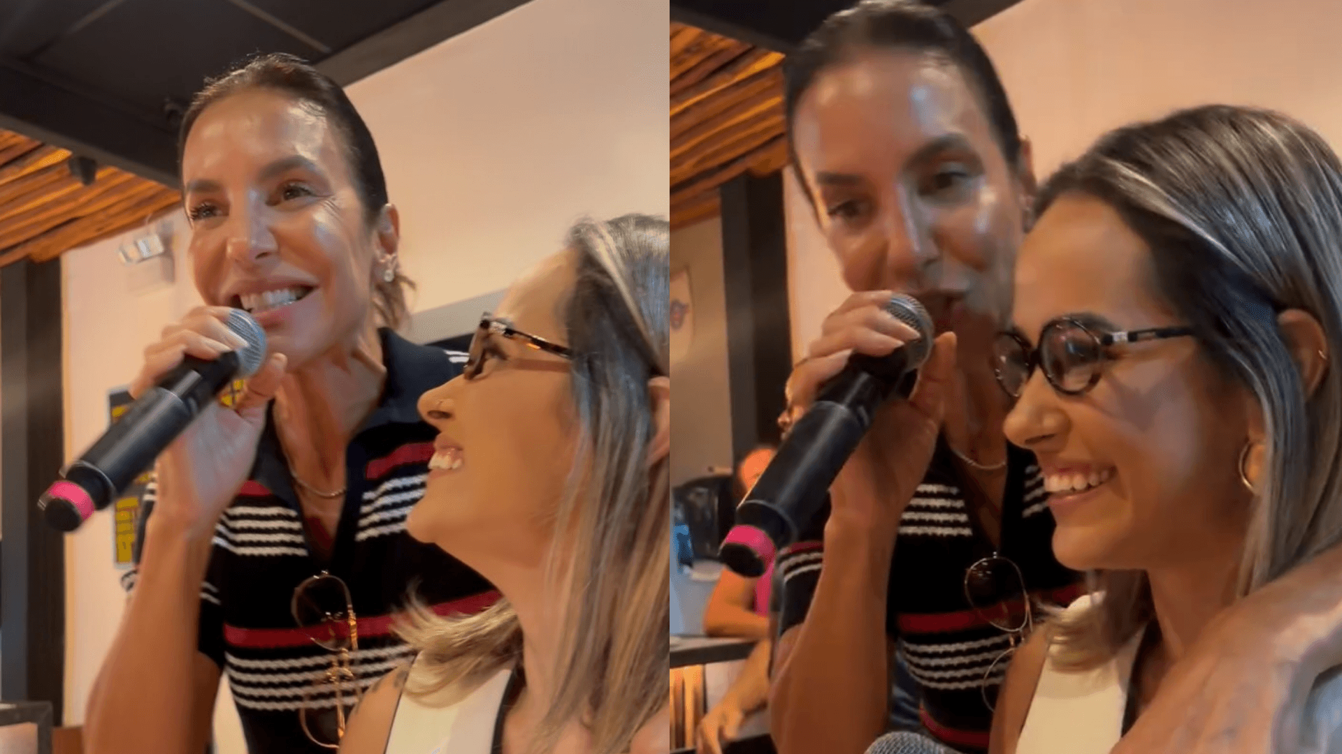 Ivete Sangalo surpreende clientes de restaurante em Salvador ao cantar com banda que se apresentava no local
