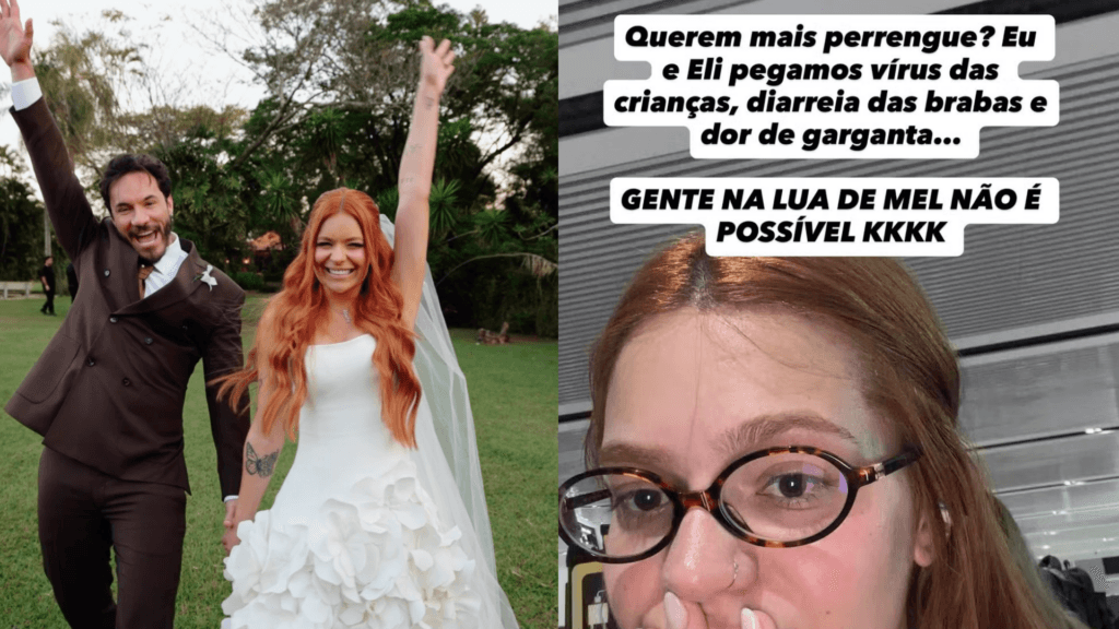Viih Tube e Eliezer relatam perrengue durante viagem de lua de mel: “Diarreia e dor de garganta”