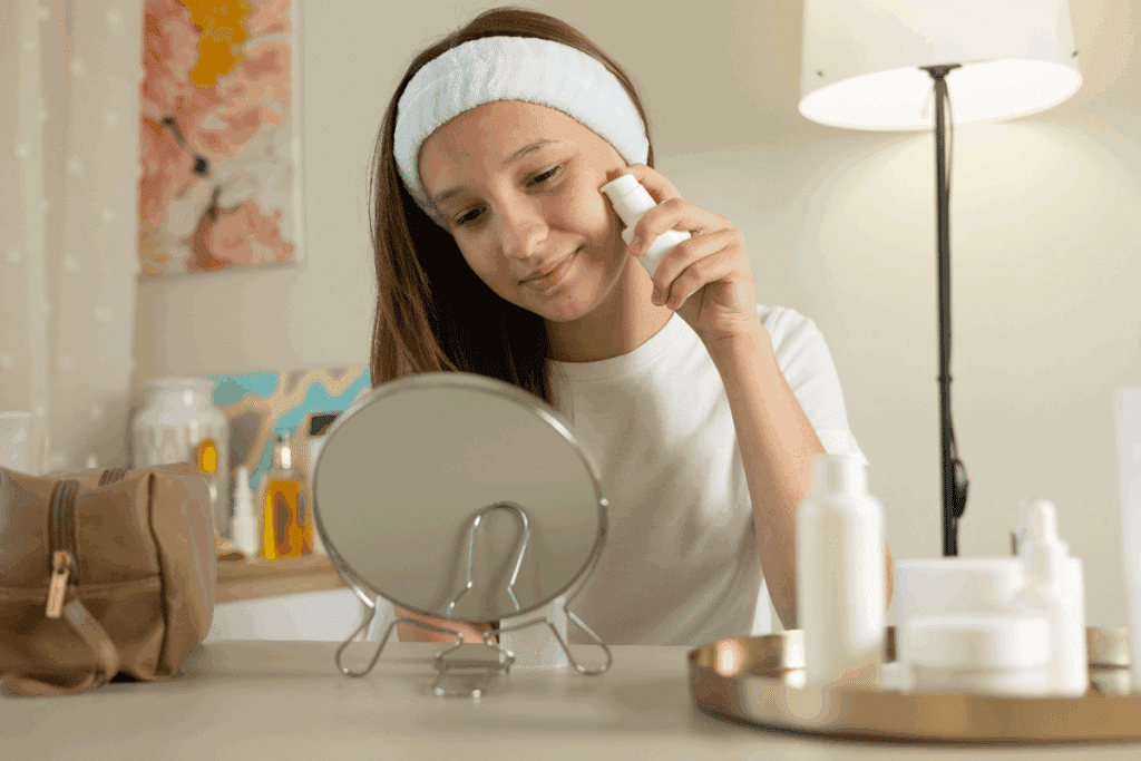 Criança pode fazer skincare? Entenda os riscos dos cosméticos para a pele infantil