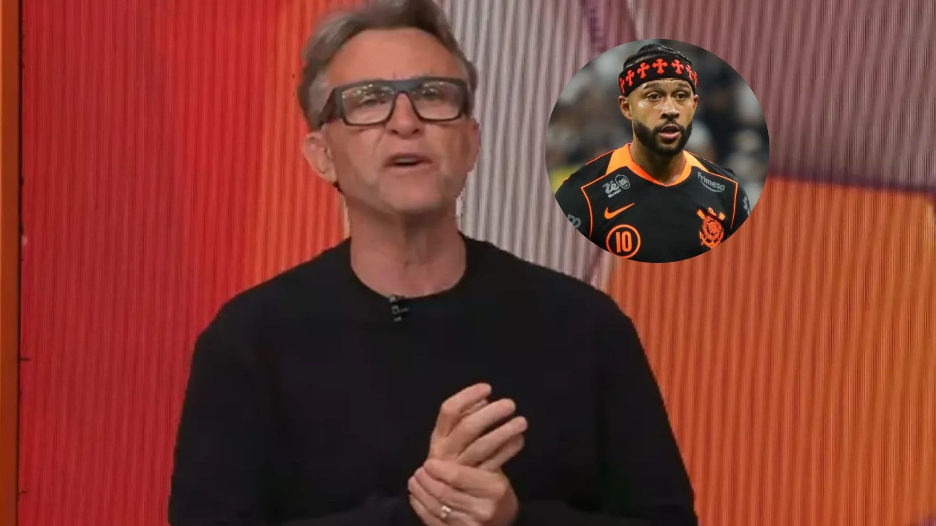 Neto detona Memphis Depay após saída do Corinthians: “Não suporto esse cara”