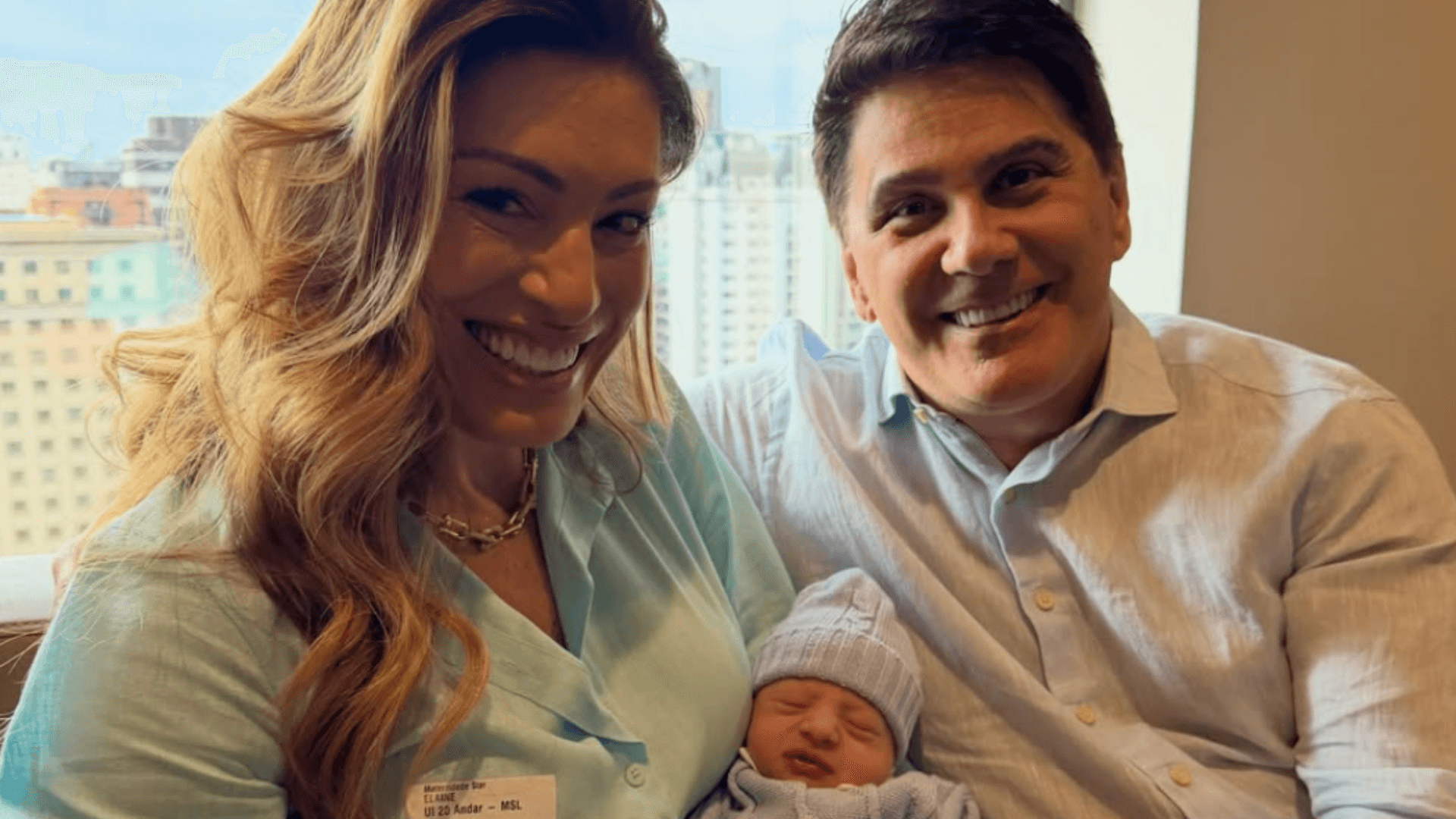 Nasce Arthur, primeiro neto de Cesar Filho e Elaine Mickely