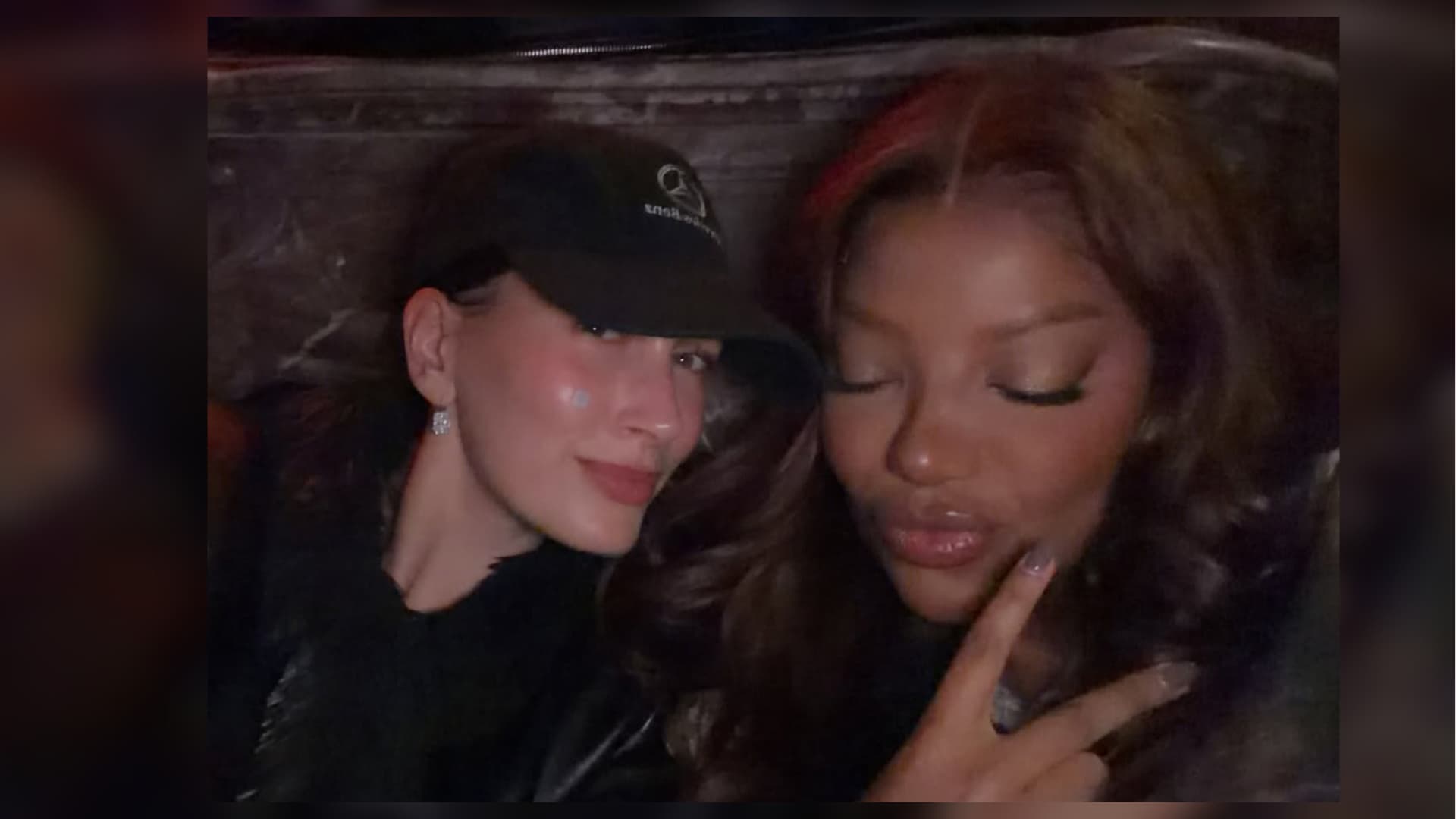Ludmilla posa com Hailey Bieber em Paris e ganha follow da modelo