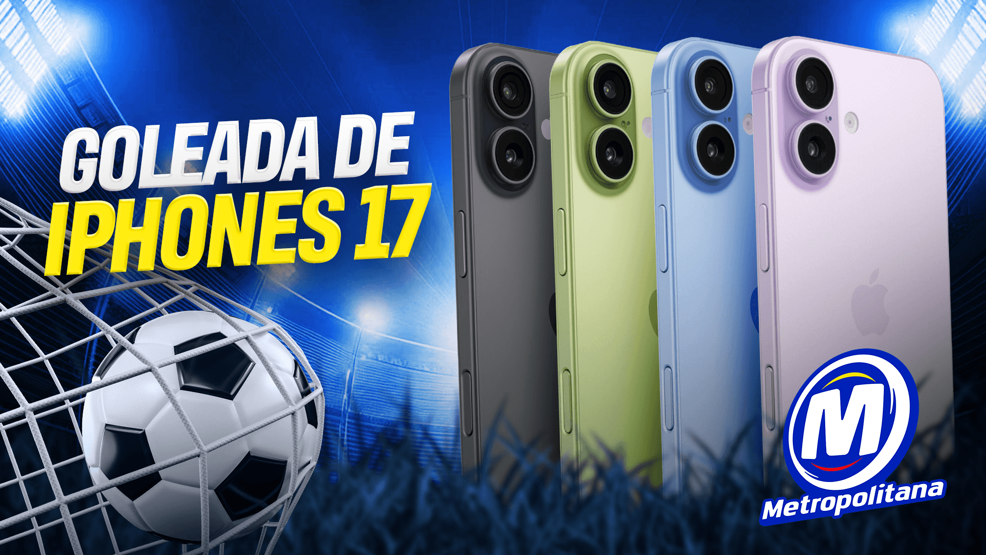 GOLEADA DE IPHONES É NA METROPOLITANA! ⚽