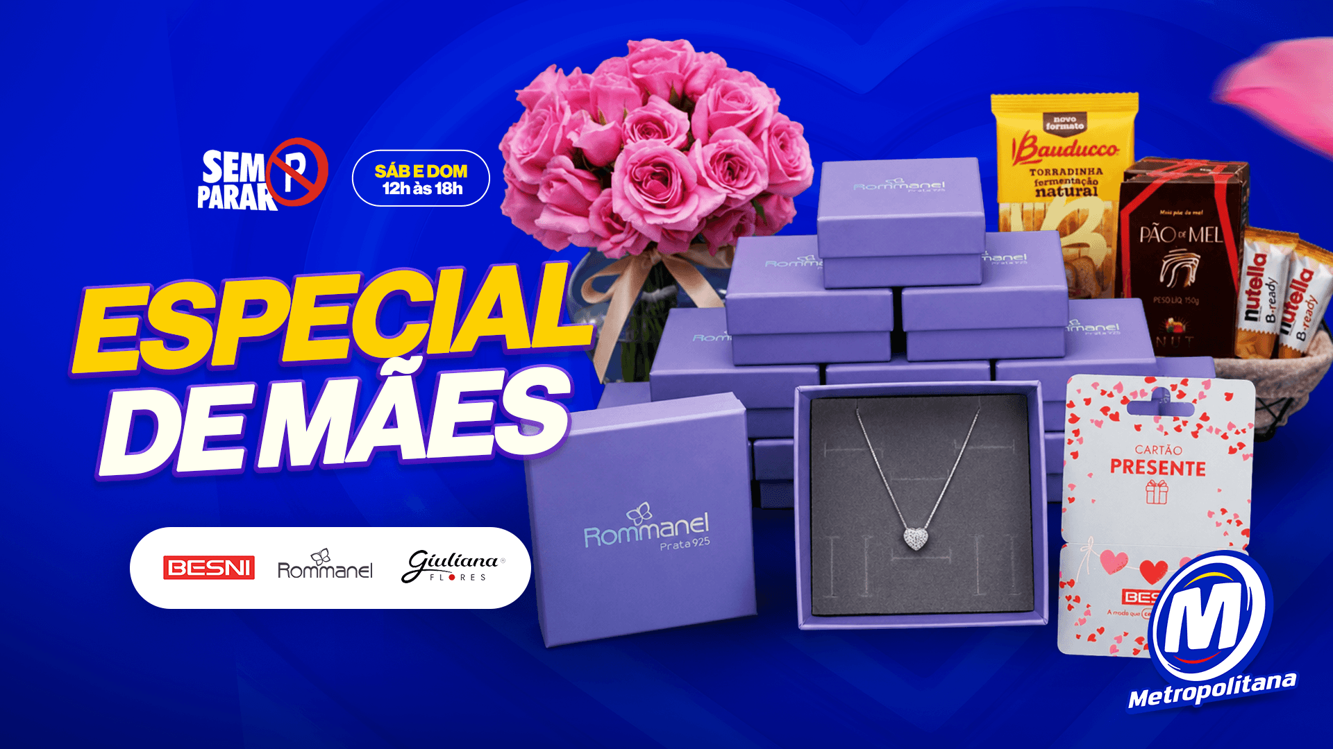 NESTE FINAL DE SEMANA TEM 12 SUPER KITS ESPECIAL DE DIA DAS MÃES! 🩷